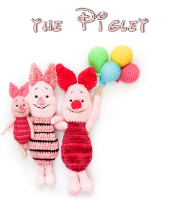 Cute Pink Pig Amigurumi Crochet Pattern – Instant PDF Download