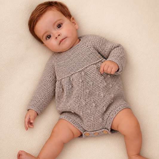 Baby Romper Crochet Pattern — Instant PDF Download