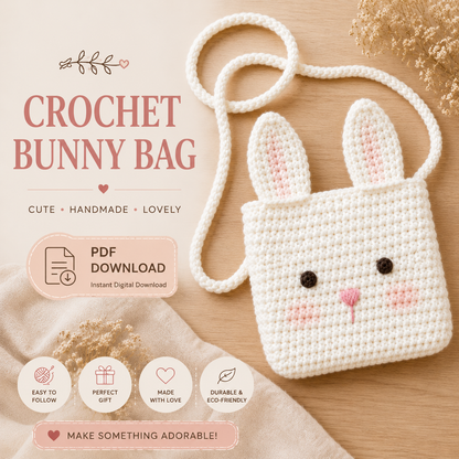 Bunny Bag Crochet Pattern