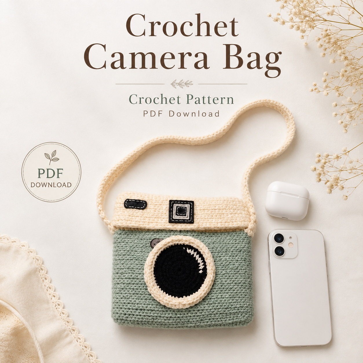 Camera Bag Crochet Pattern