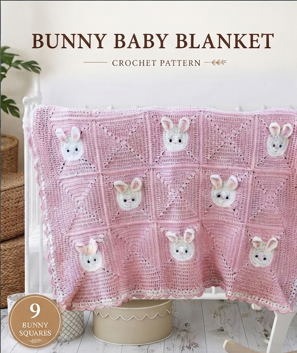 Floral Crochet Baby Blanket Pattern Crochet Pattern