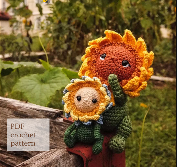 Baby Sunflower Crochet Pattern