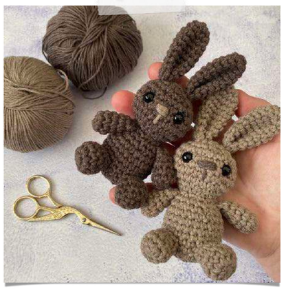 Bob the Bunny Amigurumi Crochet Pattern